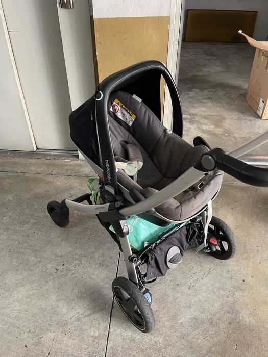 Carrinho bebe confort elea + ovo + base isofix