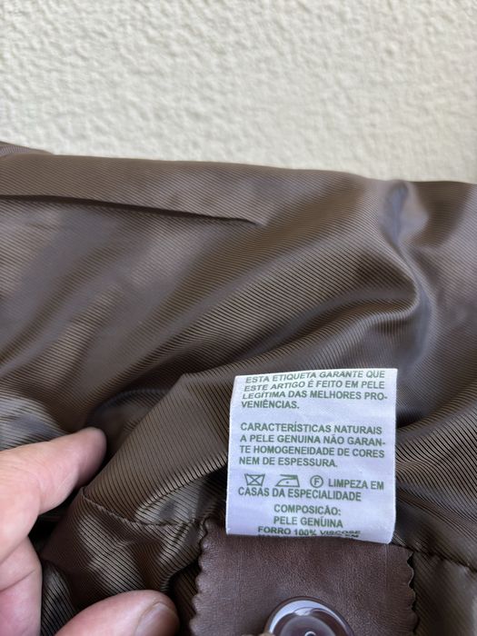 Casaco em pele da casa das peles