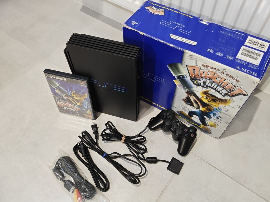 Konsola PlayStation2, SCPH-39000RC,HDD 320GB, network Adaptor