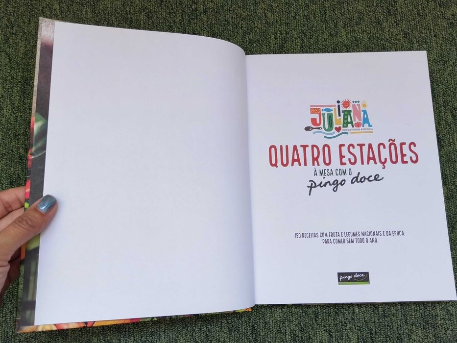 Livro "À Mesa com o Pingo Doce - Quatro Estações"