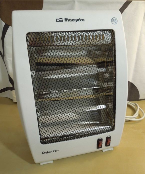 Aquecedor de quartzo / halogéneo 800w - Orbegozo