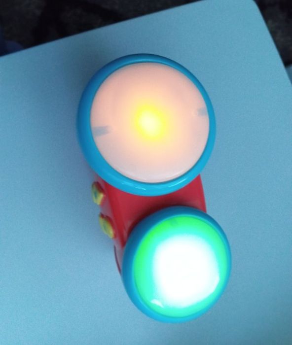 Bębenki edukacyjne dla dzieci muzyczne świecące