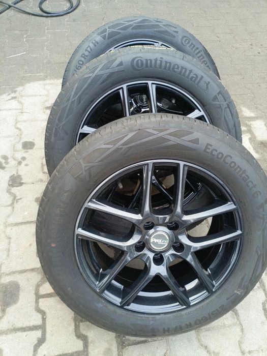 215/60/17 Dacia duster Nissan Qashqai renault
