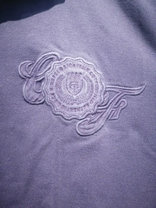 Fioletowa koszulka polo