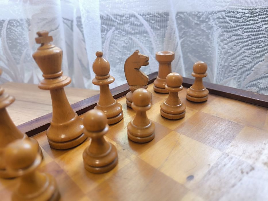 Шахи  дерев'яні СРСР