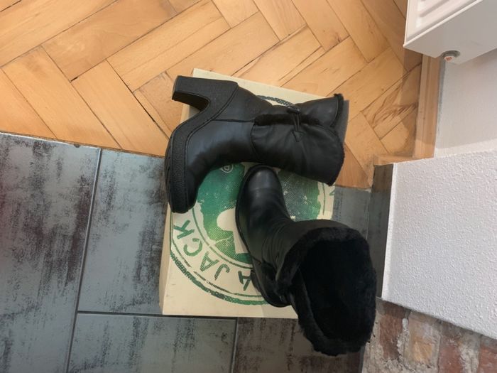 Panama Jack/kozaki skórzane-stan idealny