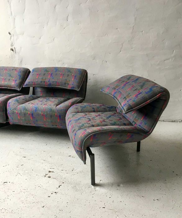 Cassina włoska sofa Veranda Vico Magistretti lata 80 vintage design