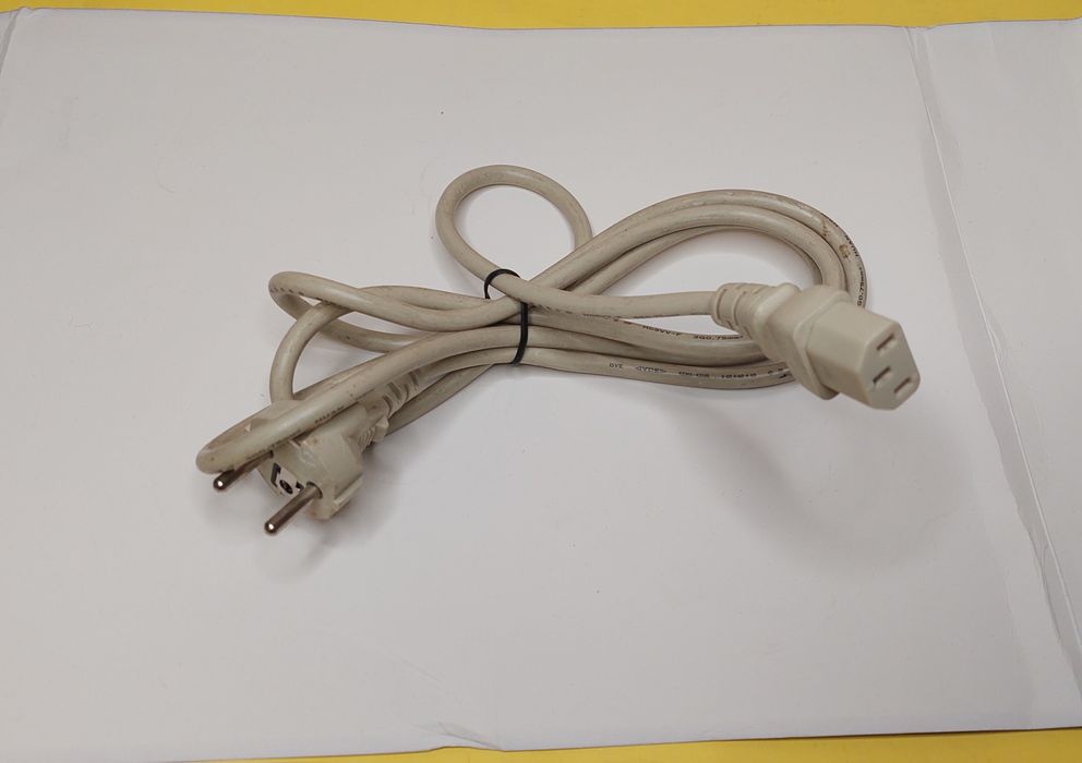 Кабель Живлення товстий, довгий ПК Прінтер, Монітор, Телевізор