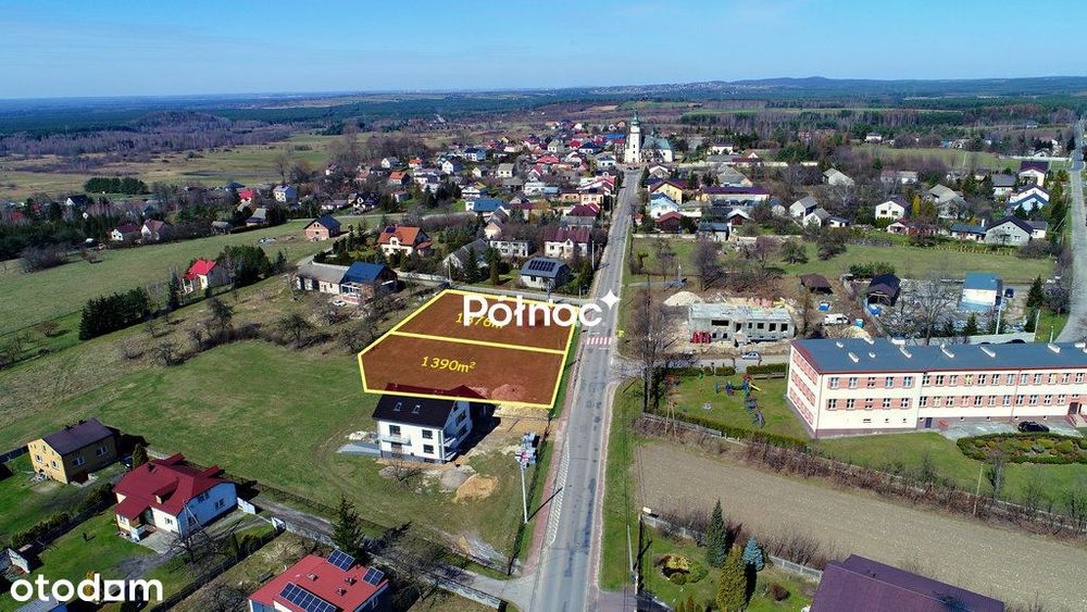 Działka budowlana Przybynów
