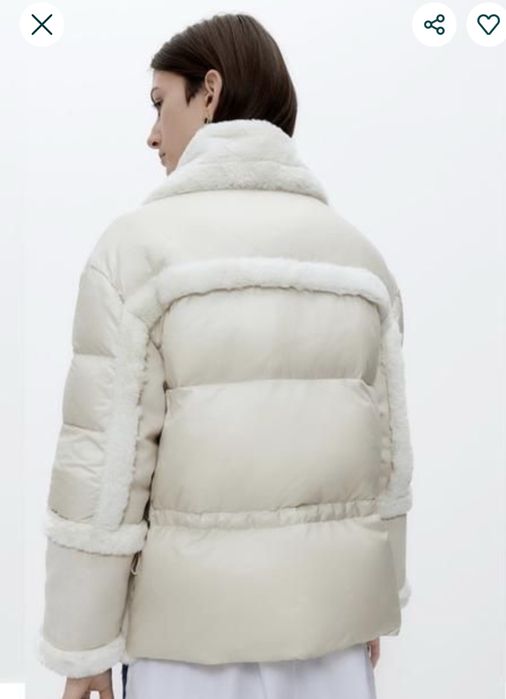 Пуховик куртка бренда uterque