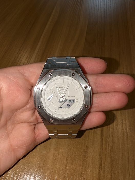 G-Shock Mod CasiOak Casio GA-2100-7A7