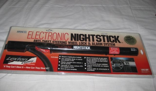 Tranca de Volante Kraco Electronic NightStick