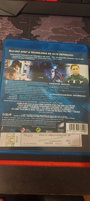 Bluray Stealth - ameaça silenciosa