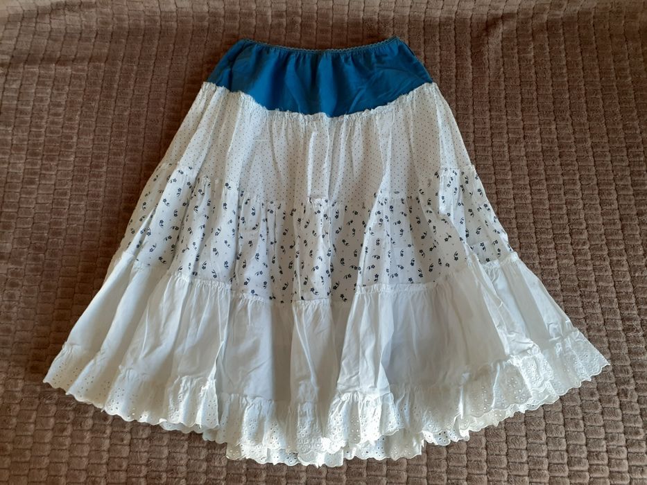 Спідниця сонце-кльош на літо, р. 36-38