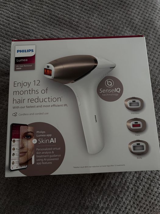 Фотоепілятор Philips Lumea IPL 9900 Series (модель із підтримкою технології SenseIQ та додатком SkinAI)