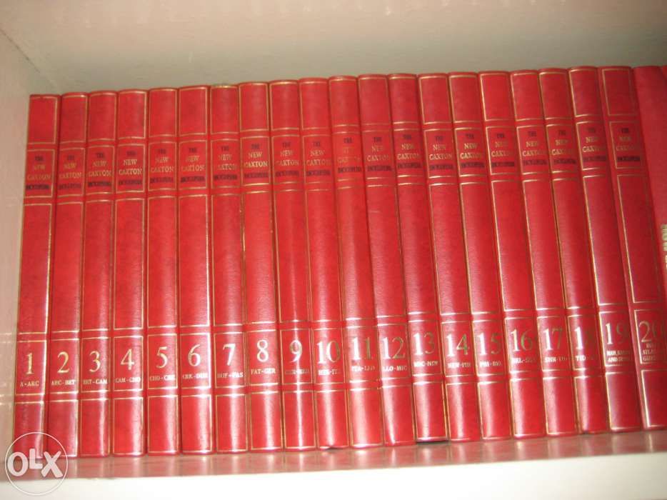 Enciclopédia inglesa - The New Caxton