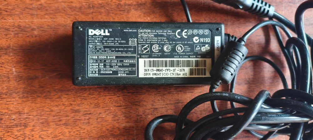 Блок живлення оригінал Dell ADP-50SB