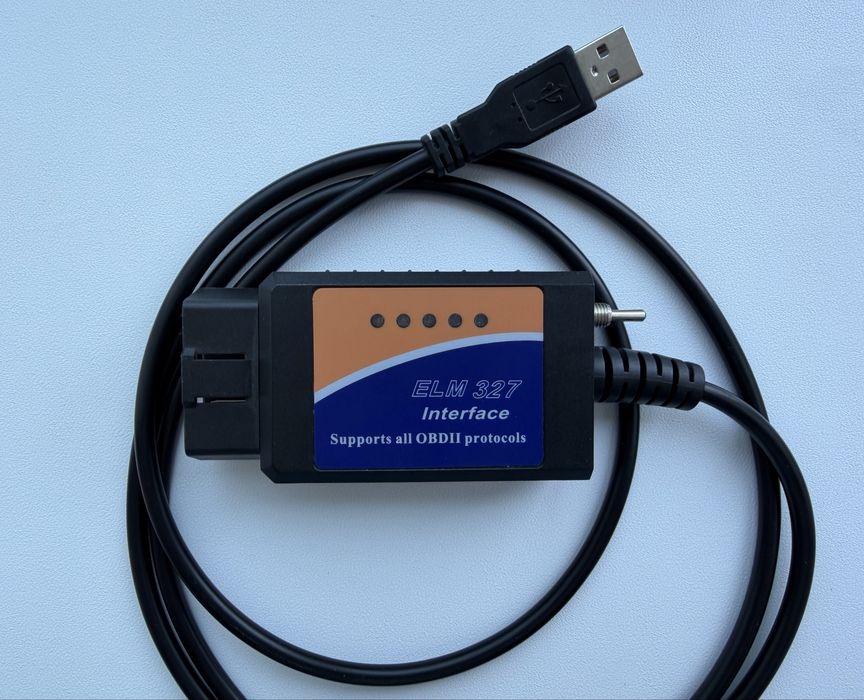ELM327 OBD2 USB сканер з перемикачем
