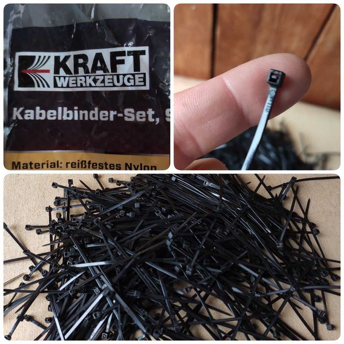 Стяжка для кабеля.100x2,5 мм 400шт, Led лента, профиля для Led  ленты