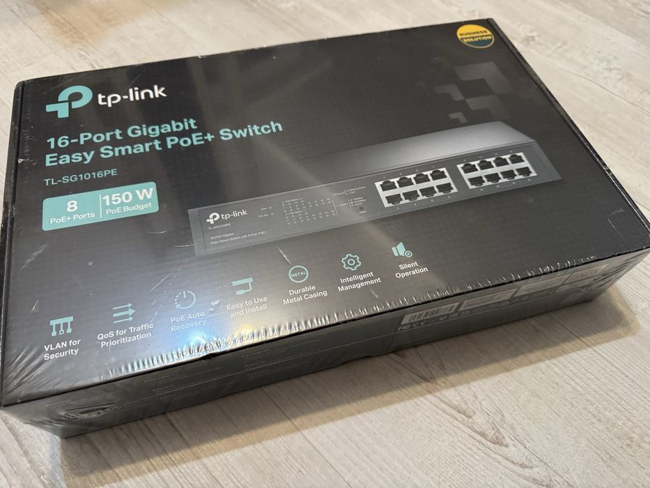 TP-Link 16p TL-SG1016PE 8xPoE+
