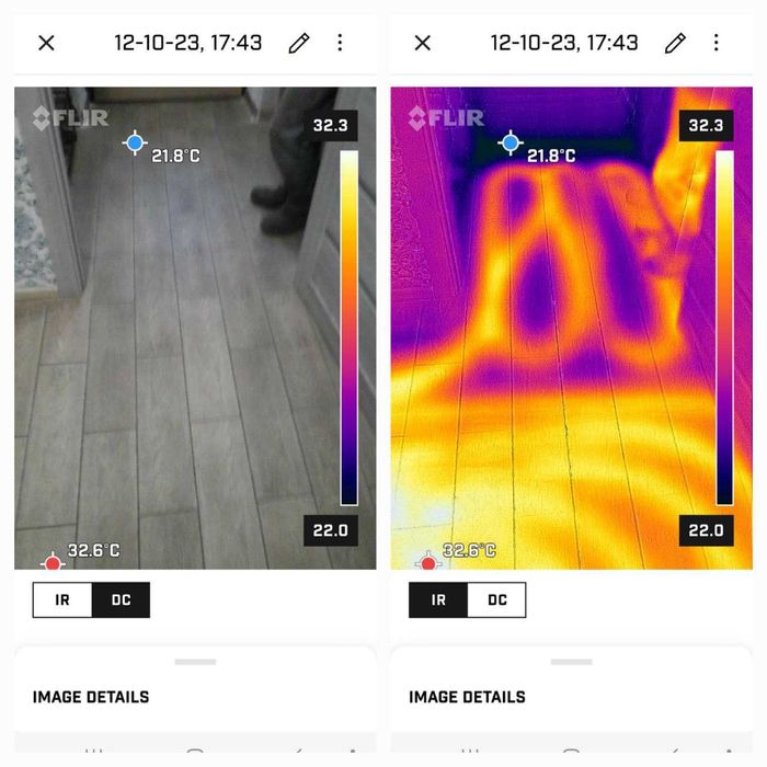 Найти утечку воды, ТЕПЛОВИЗОР, поиск утечек воды,тепла, радиации