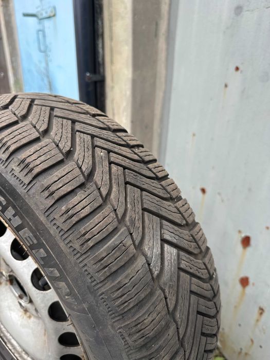 Stalowki Touran 195/65/15 michelin alpin6 2419 6mm dwie podciete