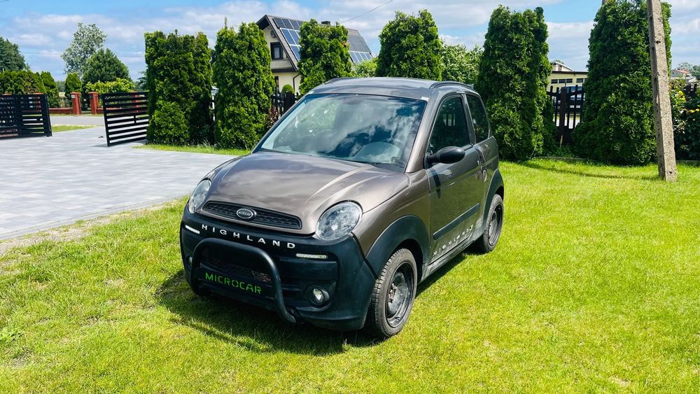 Aixam City Ligier Microcar M.go 492dci sprawny pali jeździ, uszkodzony tył zarej.