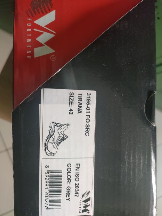 Półbuty robocze 42r VM Footwear Tirana 3195 O1 FO SRA