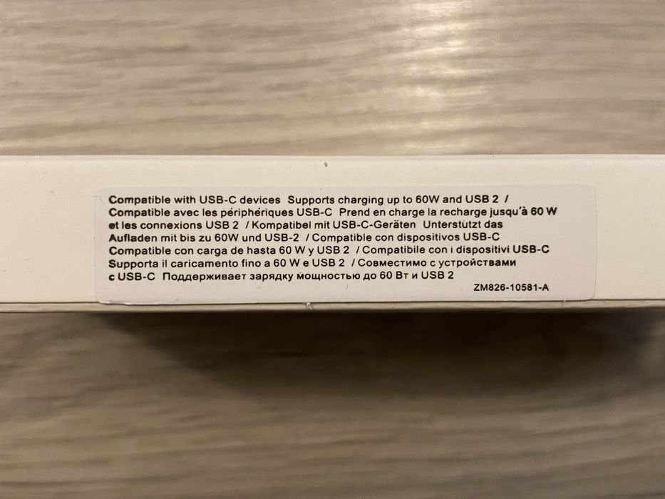 Nowy Oryginalny kabel Apple 1m 60W Okazja Iphone 17 i inne