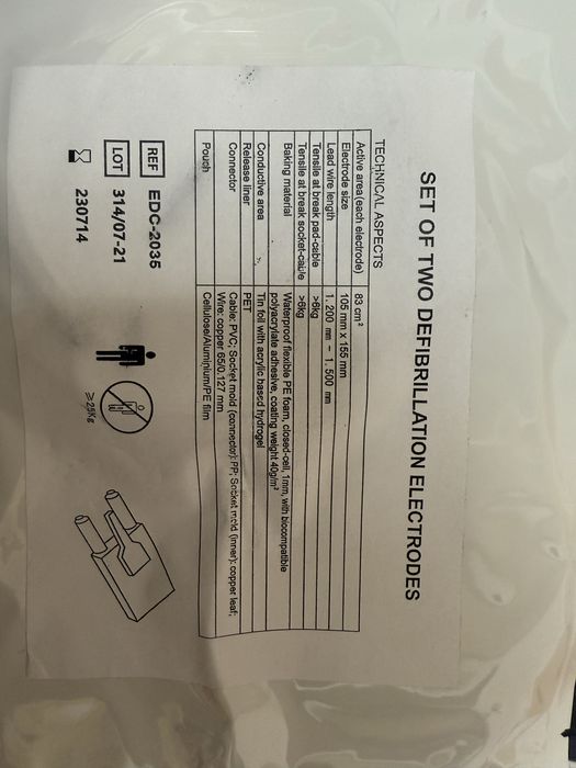 Дефібрилятор автоматичний зовнішній AED meditech