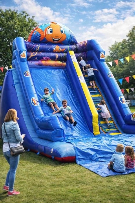 Dmuchańce dla dzieci, zamki, zjeżdżalnie, place zabaw na eventy