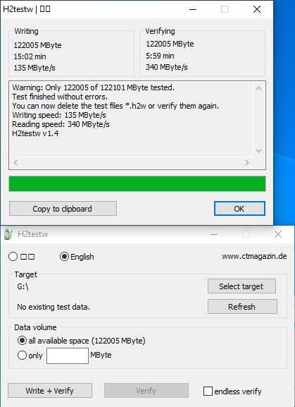 Карман M.2 NVMe + HUADISK 128 Gb NVMe