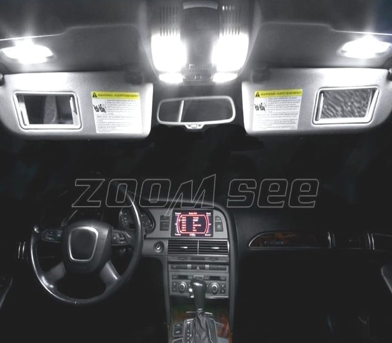 KIT COMPLETO 17 LAMPADAS LED INTERIOR AUDI A6 S6 RS6 C6 SEDAN 05-11