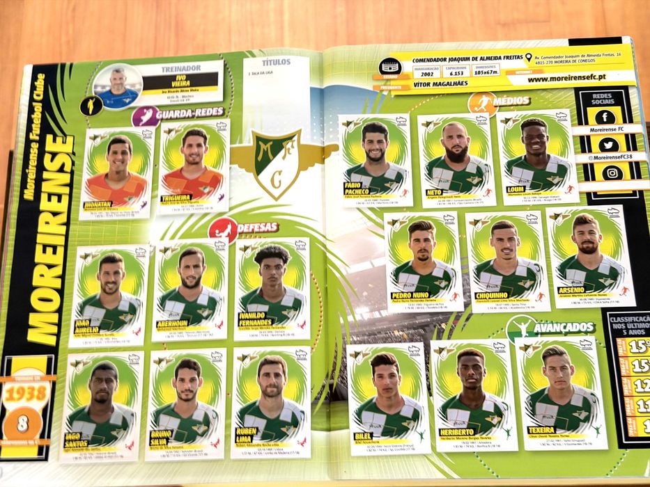 Caderneta Completa Futebol 2018/2019