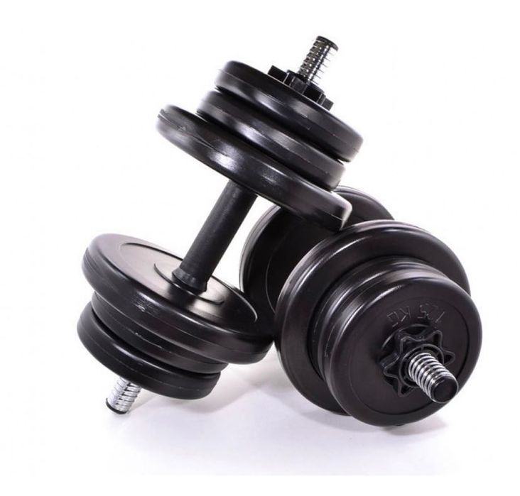 РОЗПРОДАЖ гантелі розбірні 22 кг набір