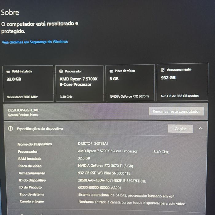 Computador gamimg