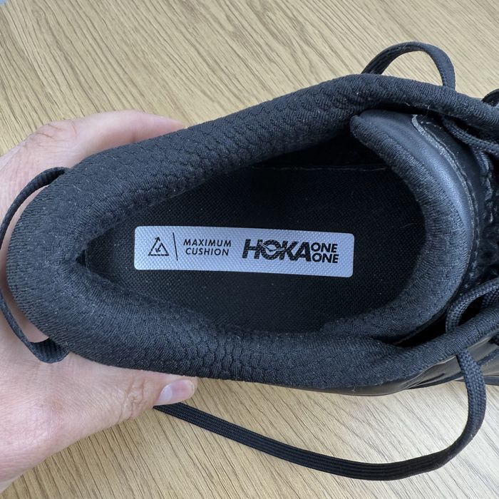 Оригінальні шкіряні кросівки Hoka bondi SR