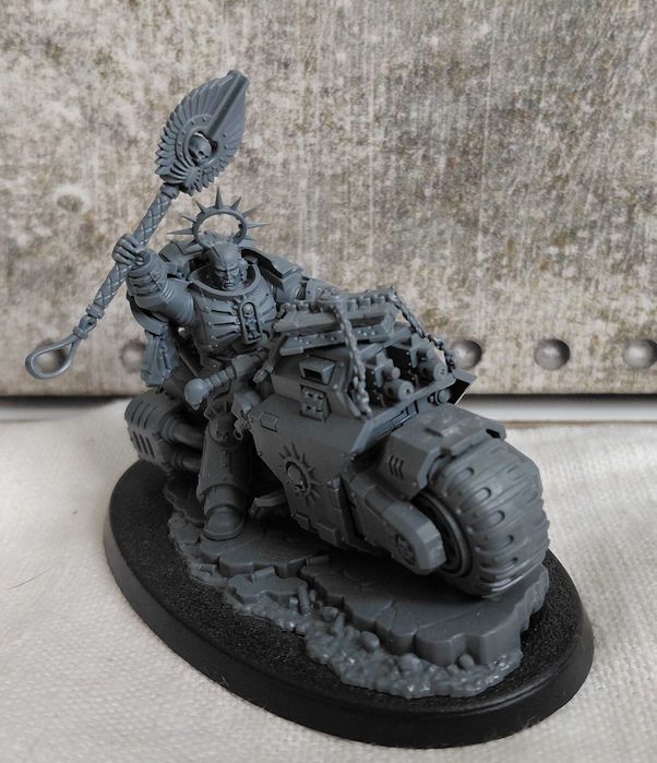 Chaplain on Warbike, Primaris - Space Marines - Warhammer 40K