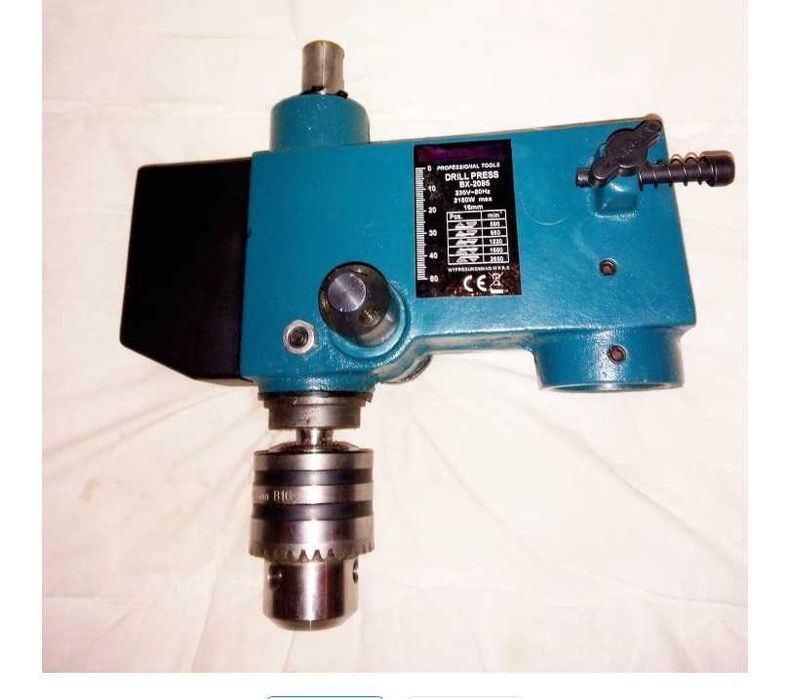 wrzeciono wiertarki stołowej z kolumną fi45mm