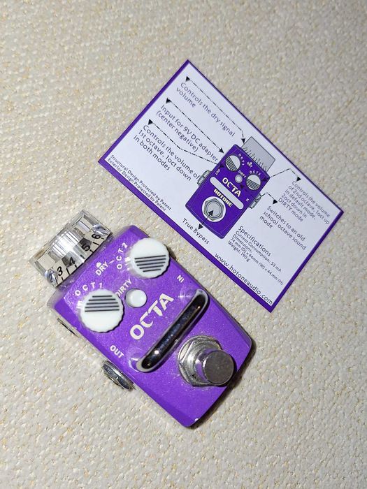 Hotone Audio OCTA micro octave pedal