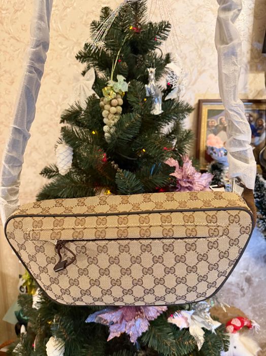 Сумка бананка  Gucci hermes