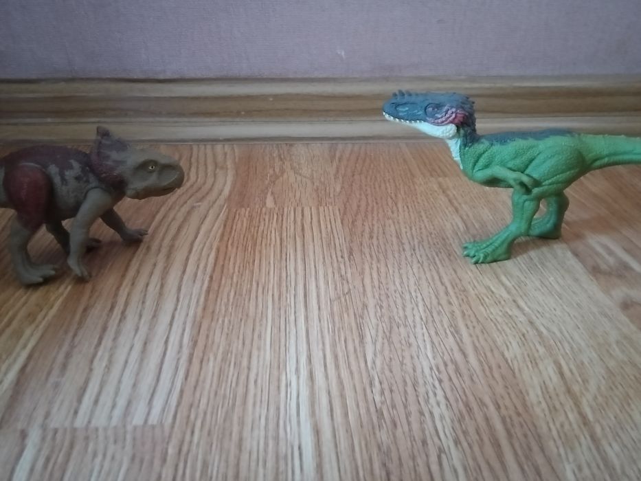 Mattel динозавры Dino reveal