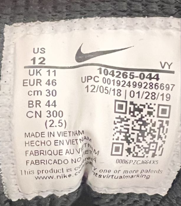 Nike buty męskie Shox R4 104265-044 42