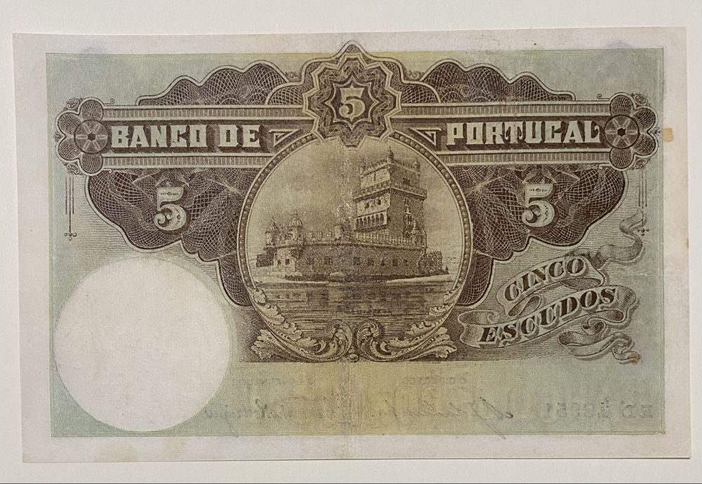Nota 5$00 Esc. 1918