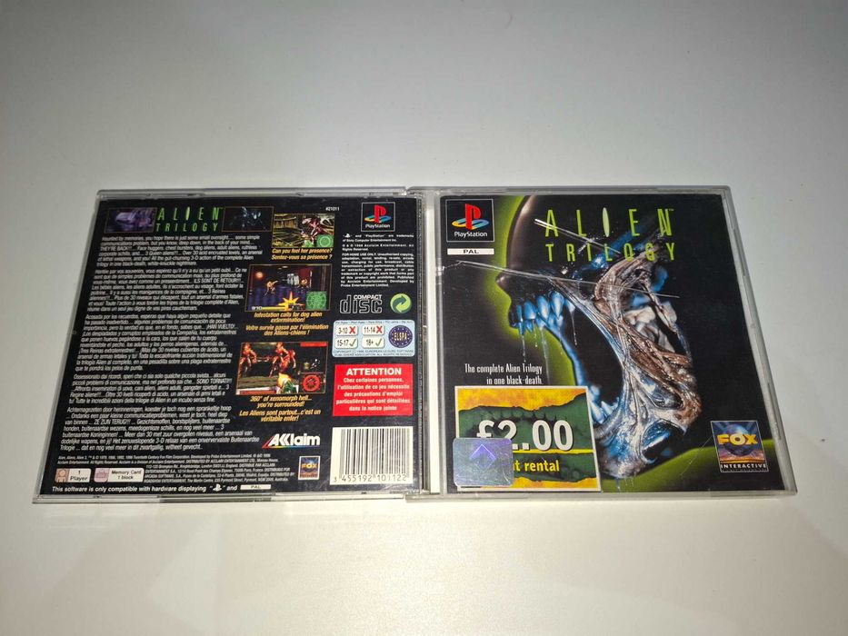 Alien Trilogy - Sony PS1 PSX
