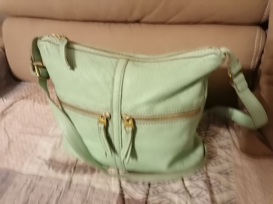 Torebka damska listonoszka Fossil - skóra naturalna