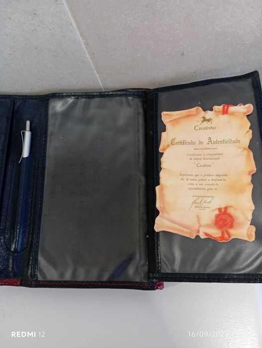 Carteira Cavalinho original com certificado