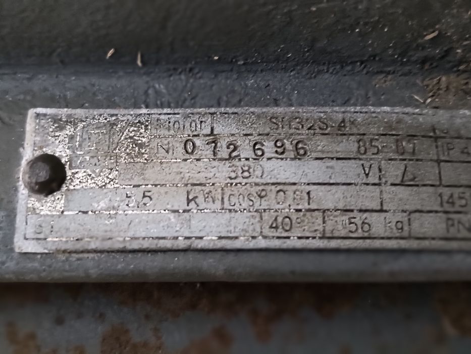 Silnik 5kw 1400/min elektryczny motor indukcyjny