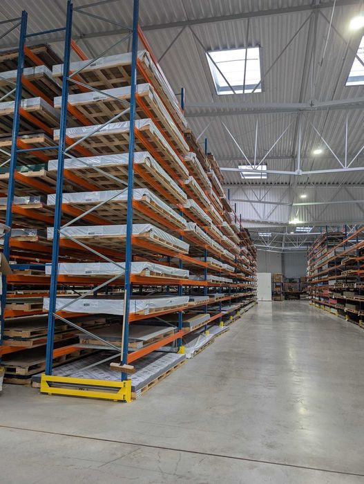 Regały magazynowe - paletowe, półkowe