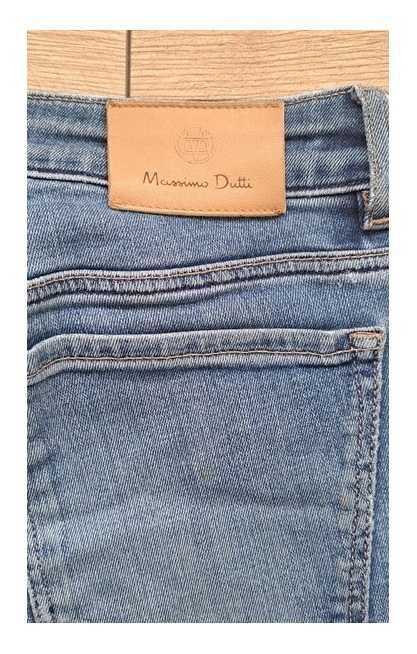 Massimo Dutti spodnie jeansy skinny